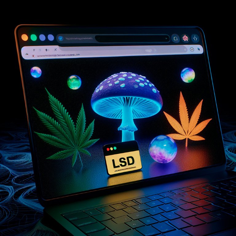 AI logistics boost speed and privacy in darknet drug trade dark market 2025